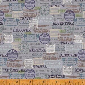 Discover Collection from Windham Fabrics-100% Cotton Quilting Fabric by the Yard